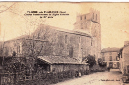 32 - Gers -  TASQUE Pres Plaisance - Clocher Et Restes Romans De L église Abbatiale - Other & Unclassified