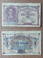 Banque Internationale à Luxembourg---Billet De 100 Francs---1980’s - 1 Franc