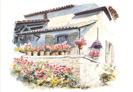 ILLUSTRATEUR - ANGELILLO - "JARDIN DE PROVENCE" - Autres & Non Classés