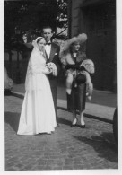 Photo Vintage Paris Snap Shop-couple Mariage  Wedding Femme Mode Fashion - Andere & Zonder Classificatie