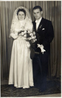 Altes Foto Vintage.Personen-Hochzeit. (  B12  ) - Personnes Anonymes