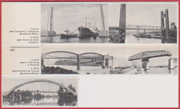 Pont. Ponts Modernes. Pont Basculant à Martigues, Levant à Brest, Bow-string à Plymouth, Tournant ... Larousse 1960. - Historical Documents