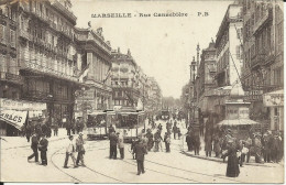 MARSEILLE , Rue Cannebière , µ - Canebière, Centro