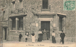 Meudon * La Façade De La Poste * Ptt * Villageois - Meudon