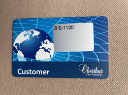 OBERTHUR Cash Protection - Customer Card - Autres & Non Classés