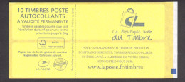 France - Autoadhésif - Carnet 851-C4 - Carré Bleu - Neuf ** - Marianne De Ciappa & Kawena - Sagem - Carnets