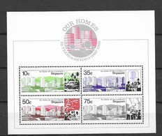 1985 MNH Singapore Mi Block 18, Postfris** - Singapore (1959-...)