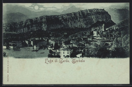 Lume Di Luna-Cartolina Torbole, Lago Di Garda, Ortsansicht Aus Der Vogelschau  - Andere & Zonder Classificatie