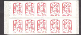 France - Autoadhésif - Carnet 851-C4 - Daté 07.06.13 - Neuf ** - Marianne De Ciappa & Kawena - Sagem - Postzegelboekjes