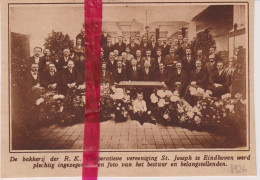 Eindhoven - Inzegening Bakkerij Vereniging St Joseph - Orig. Knipsel Coupure Tijdschrift Magazine - 1926 - Zonder Classificatie