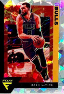 27 Zach LaVine - Chicago Bulls - Carte Panini 2020-21 NBA Flux Base Cards - Altri & Non Classificati
