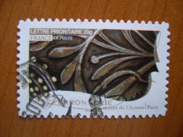France Obl   N° 259 Cachet Rond Noir - Usati