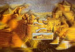 CPM- Timbre-Poste "Château Du Haut-Koenigsbourg" Conception S. Hochain, Graveur C. Jumelet_Photo D. Sarraute 2000* - Timbres (représentations)