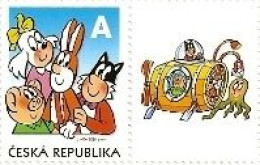 ** 641 Czech Republic Ctyrlistek (Four Leaf Clover) Cartoon 2010 Octopus - Comics