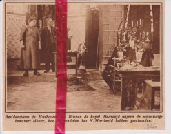 Hushoven Bij Weert - Inbraak Kapel - Orig. Knipsel Coupure Tijdschrift Magazine - 1926 - Zonder Classificatie