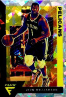 109 Zion Williamson - New Orleans Pelicans - Carte Panini 2020-21 NBA Flux Base Cards - Otros & Sin Clasificación