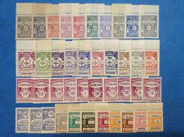 Lotto 41 Marche Da Bollo Comunali Nuove Local Municipal Stempelmarke Fiscaux Revenue Tax New Mnh** - Collections