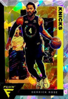 119 Derrick Rose - New York Knicks - Carte Panini 2020-21 NBA Flux Base Cards - Otros & Sin Clasificación
