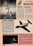 Tintin : Collection TINTIN - AVIATION AVEC ALBERT : HAUTE VOLTIGE AVEC LA PATROUILLE DE FRANCE (Voir Photos) - Publicités