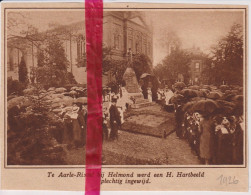 Aarle Rixtel Bij Helmond - Inwijding Beeld H. Hart - Orig. Knipsel Coupure Tijdschrift Magazine - 1926 - Sin Clasificación