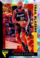 145 Carmelo Anthony - Portland Trail Blazers - Carte Panini 2020-21 NBA Flux Base Cards - Otros & Sin Clasificación