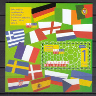 Bulgaria 2012 - European Football Championship, Poland And Ukraine, Mi-Nr. Block 358, MNH** - Nuovi