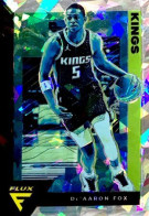 151 De'Aaron Fox - Sacramento Kings - Carte Panini 2020-21 NBA Flux Base Cards - Andere & Zonder Classificatie