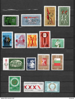 BULGARIE 1971 Yvert 1850-1853 + 1859 + 1870-1871 + 1883-1890 + 1902  NEUF** MNH Cote 14,80 Euros - Unused Stamps