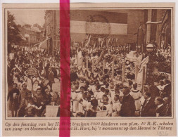 Tilburg - Feestdag H. Hart - Orig. Knipsel Coupure Tijdschrift Magazine - 1926 - Zonder Classificatie