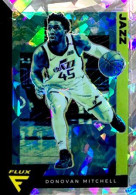 169 Donovan Mitchell - Utah Jazz - Carte Panini 2020-21 NBA Flux Base Cards - Otros & Sin Clasificación