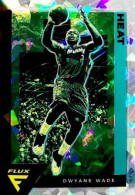 190 Dwyane Wade - Miami Heat - Carte Panini 2020-21 NBA Flux Base Cards - Otros & Sin Clasificación