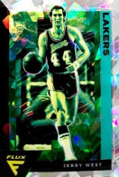 193 Jerry West - Los Angeles Lakers - Carte Panini 2020-21 NBA Flux Base Cards - Andere & Zonder Classificatie