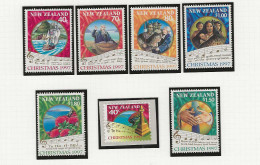 1997 MNH New Zealand Mi 1621-27 Postfris** - Unused Stamps