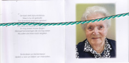 Fien Geerinckx-Beneens, Oevel 1920, Westerlo 2022. Honderdjarige. Foto - Obituary Notices