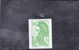 Y&T N° 2426a ** N° Rouge Au Verso - Unused Stamps