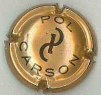 POL CARSON  N ° 1  Lambert 2024  Page 406  Or-bronze Et Noir - Other & Unclassified