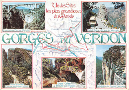 4 GORGES DU VERDON - Autres & Non Classés