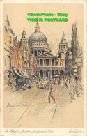 R418531 St. Pauls From Ludgate Hill. London. A. B. C. 1937 - Autres & Non Classés
