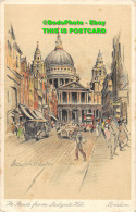 R418531 St. Pauls From Ludgate Hill. London. A. B. C. 1937 - Altri & Non Classificati