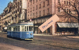Les Tramways De Zurich - Une Motrice " Brochet " De La Ligne 4 En 1961 - Zürich