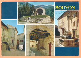 Ppgf/ CPSM Grand Format - ALPES MARITIMES - BOUYON - MULTIVUES DIVERSES DU VILLAGE - Sonstige & Ohne Zuordnung