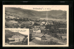 AK Willendorf A. D. Donau, Berger`s Gasthaus Zur Venus Von Willendorf  - Sonstige & Ohne Zuordnung