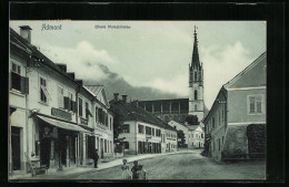 AK Admont, Kinder In Der Oberen Marktstrasse  - Autres & Non Classés