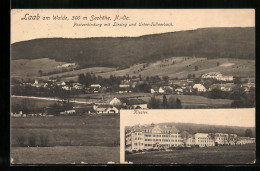 AK Laab Am Walde /N.-Oe., Ortsansicht Mit Kloster  - Sonstige & Ohne Zuordnung