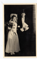 Altes Foto Vintage.Personen-Hochzeit. (  B12  ) - Personnes Anonymes