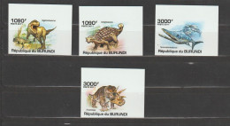 Burundi 2011 Dinosaurs / Les Dinosaures Imperforate / ND MNH/** - Autres & Non Classés