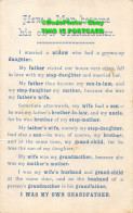 R418994 How A Man Became His Own Grandfather. Postcard - World