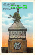R418997 Lone Tree On Court House Tower. Greensburg. Ind. Court House Tower. Gree - World