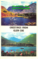 R418588 Greetings From Glen Coe. PLC36780. Colourmaster International. Precision - World