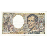 200 Francs MONTESQUIEU 1994 Fayette 71.1 TTB - 200 F 1981-1994 ''Montesquieu''